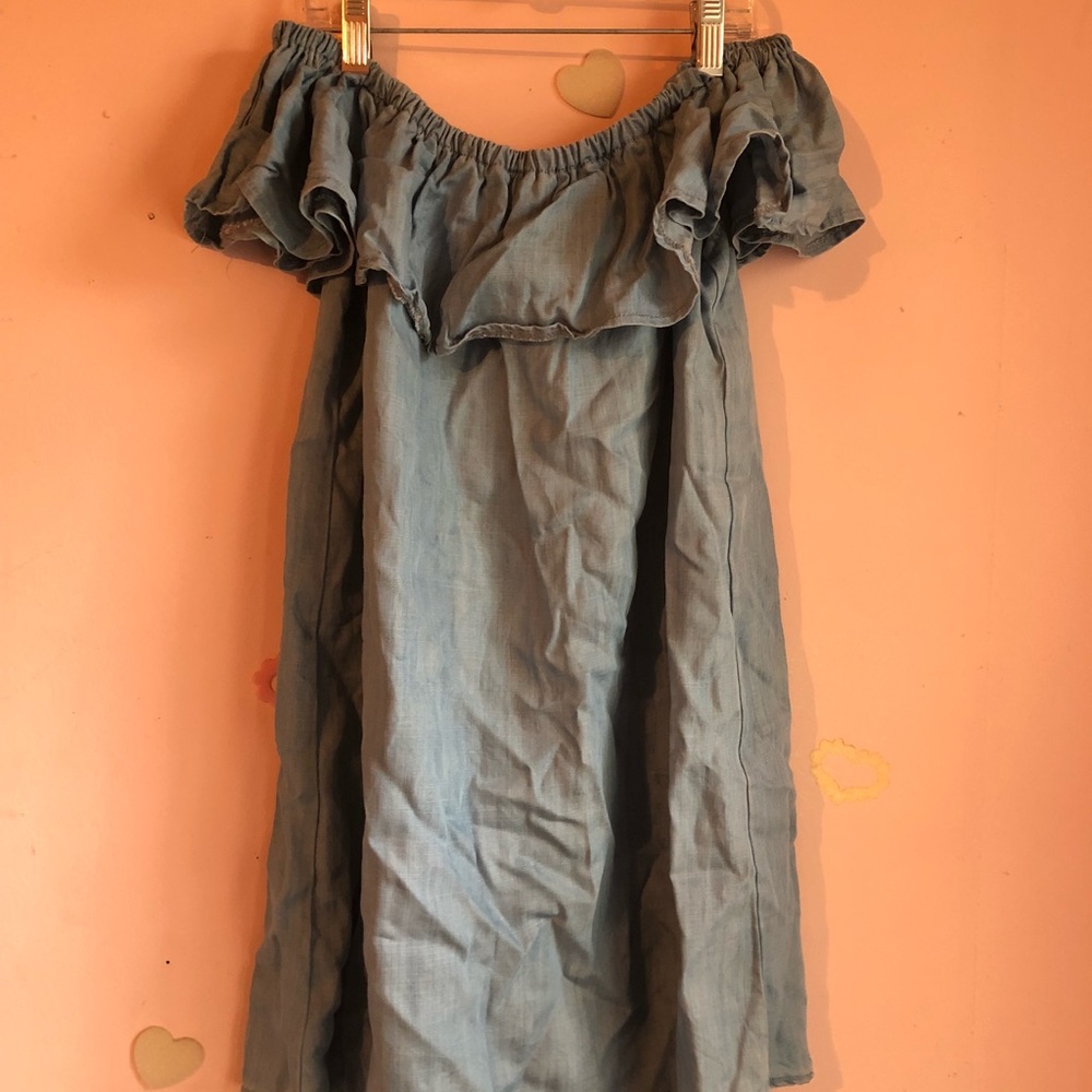 Lulu’s Off the Shoulder Dress!